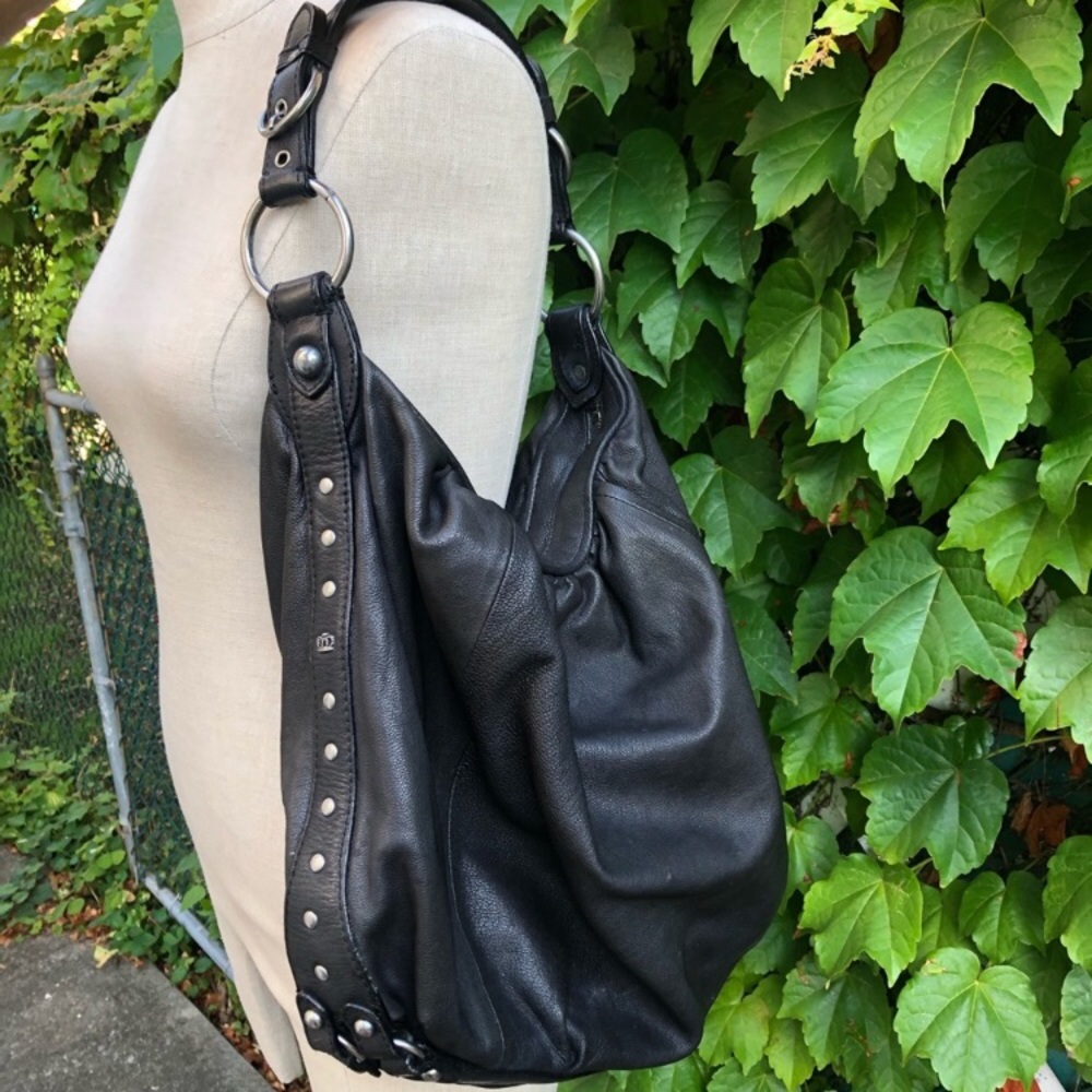 Juicy Couture leather hobo bag